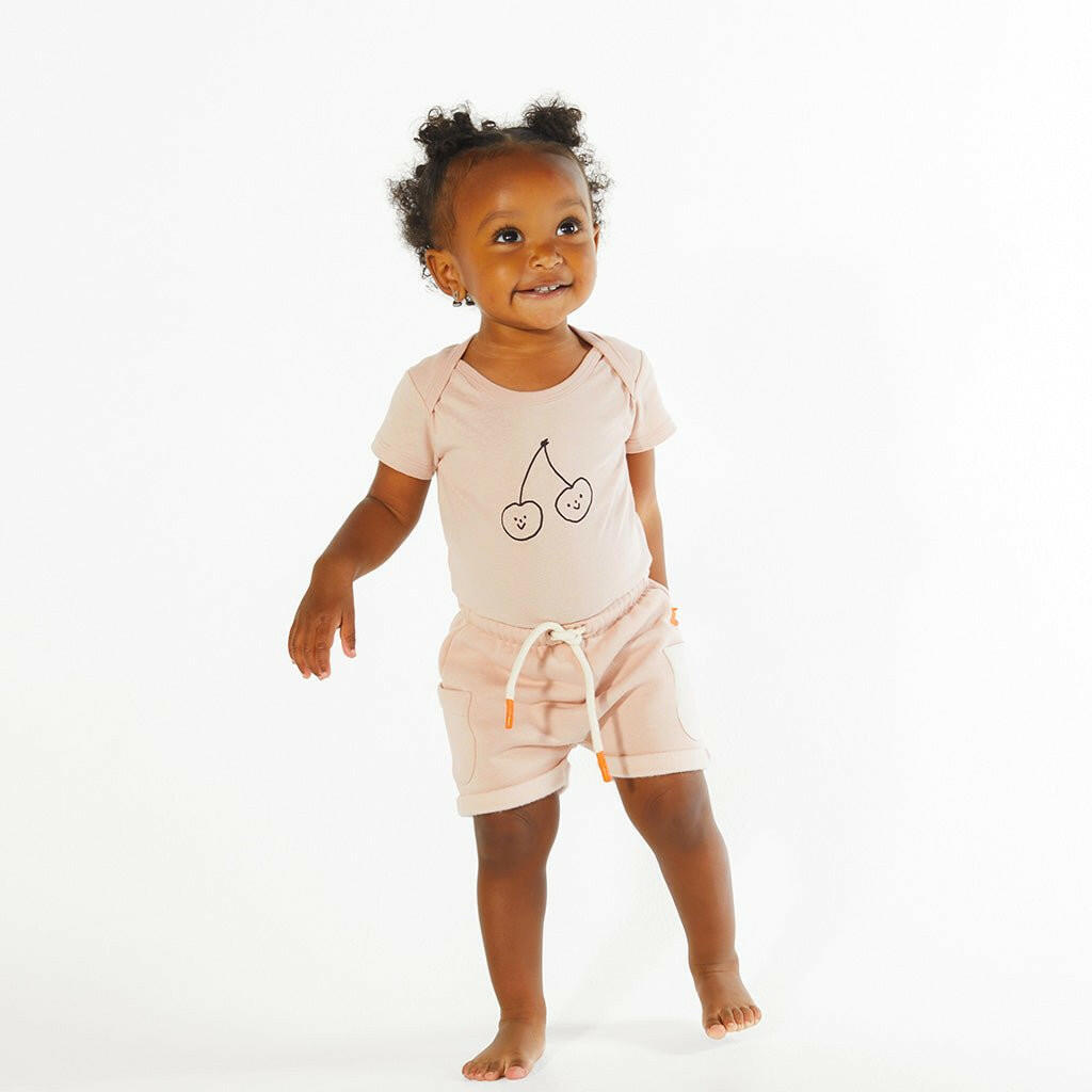 Cherry Baby Bodysuit onesies Mon Coeur