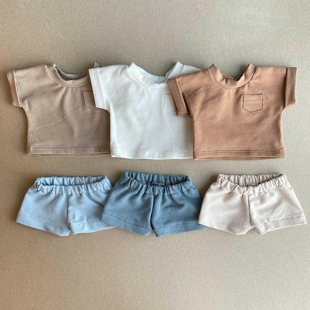 Baby Doll Cotton Shorts Doll Clothing Little Wonder & Co.