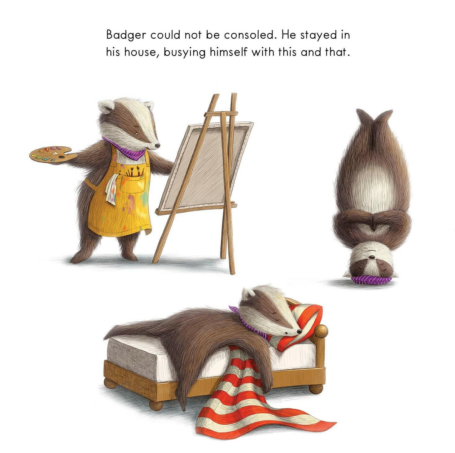 Badger's Perfect Garden Children's Book Sleeping Bear Press