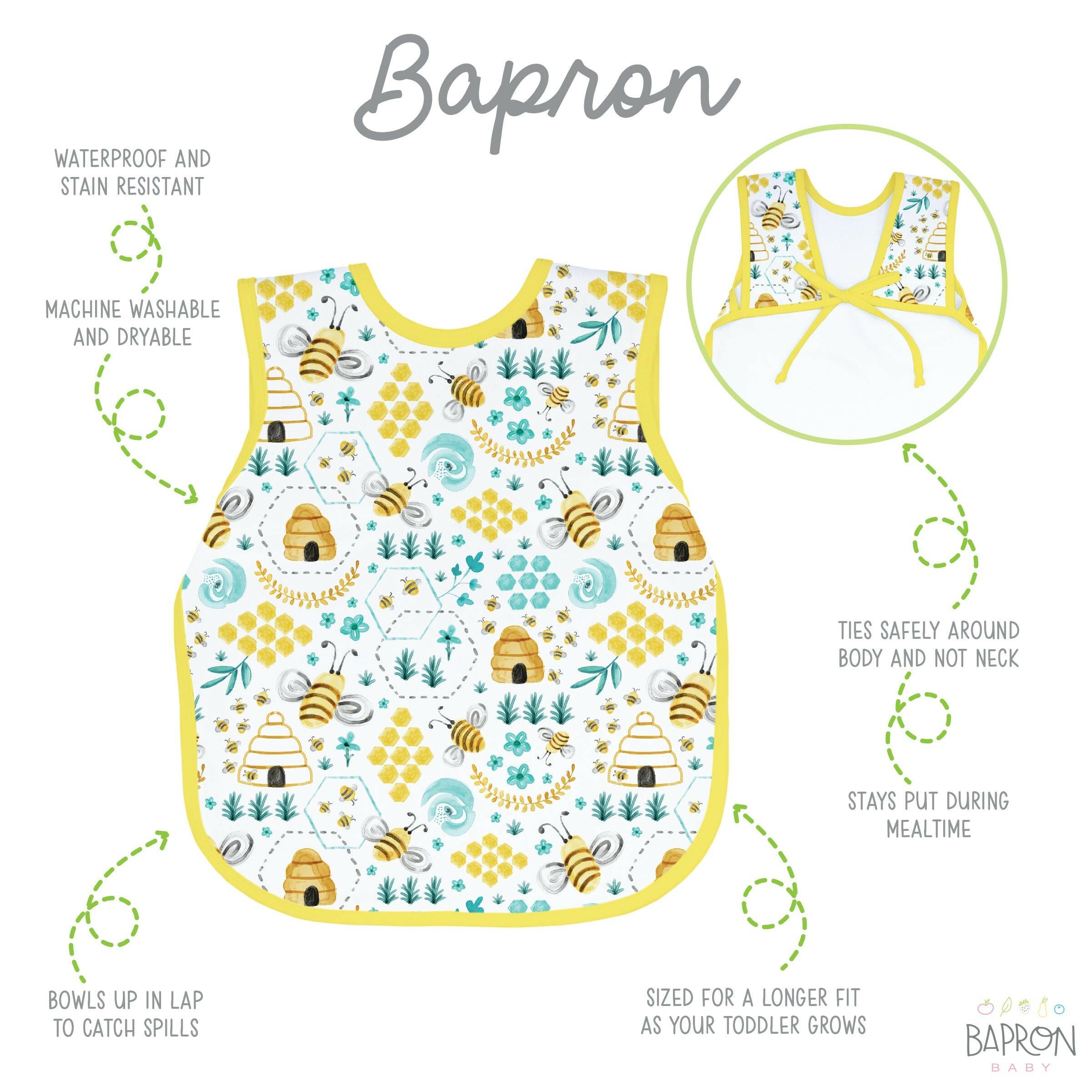 Busy Bees Bapron  BapronBaby