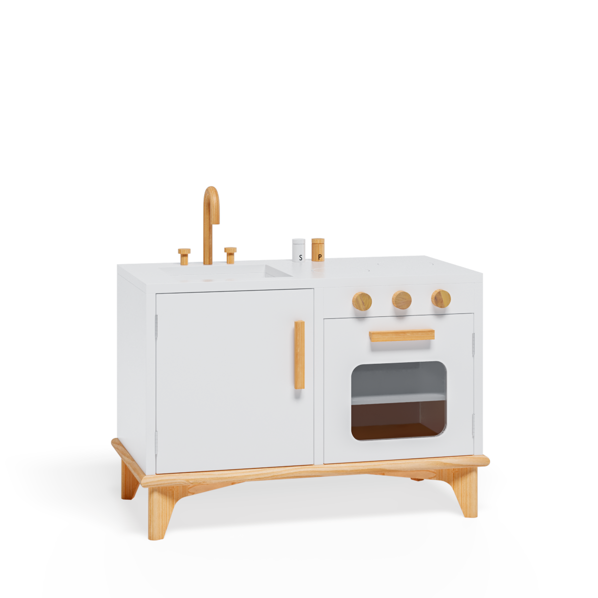 Wooden Toddler Play Kitchen Be Mindful