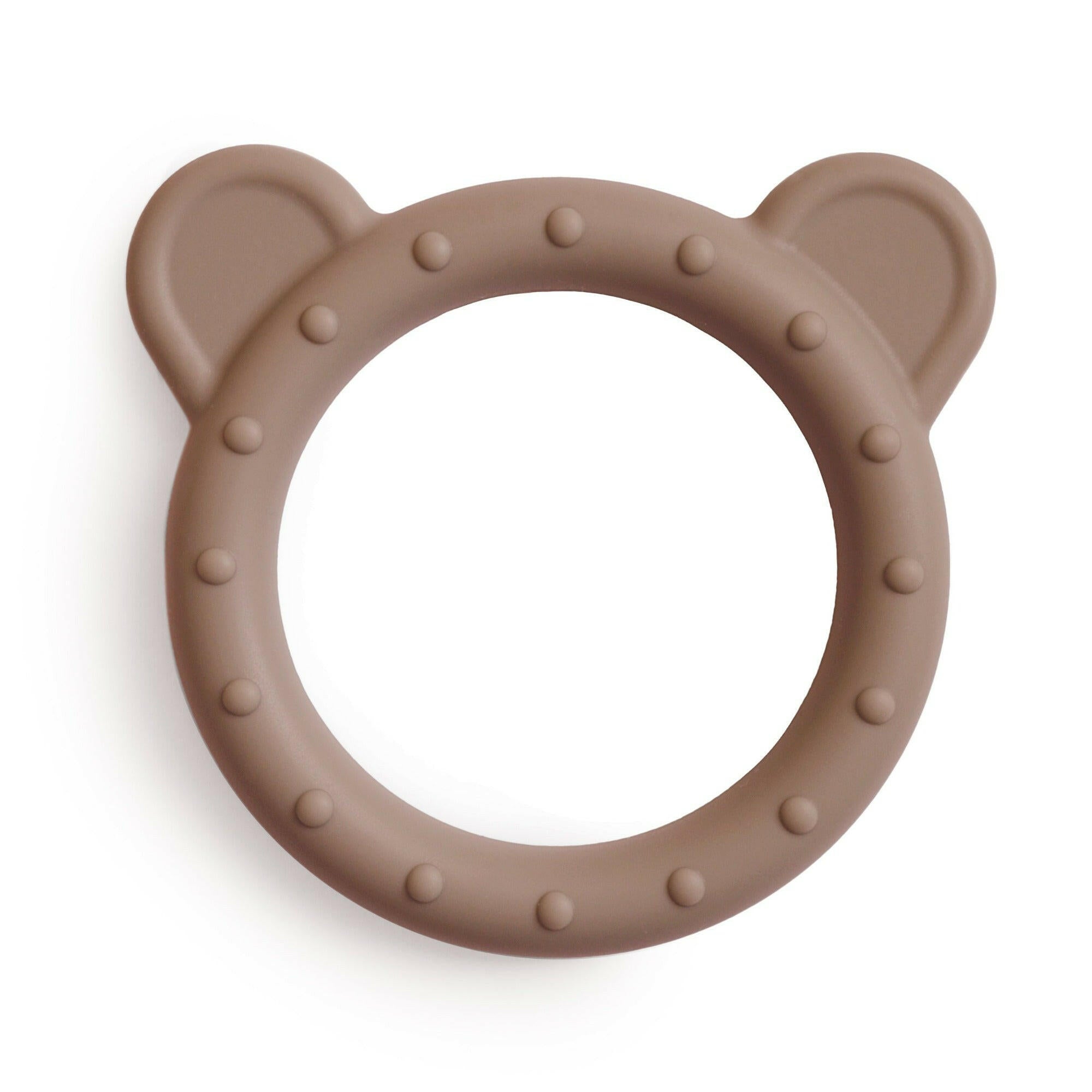 Bear Baby Teether Baby Essentials Mushie Natural