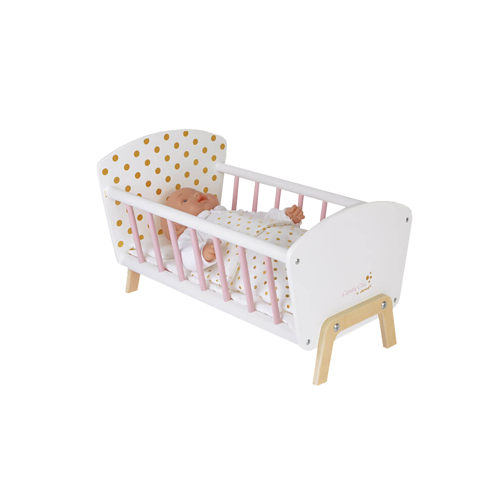 Janod Candy Chic Doll Crib