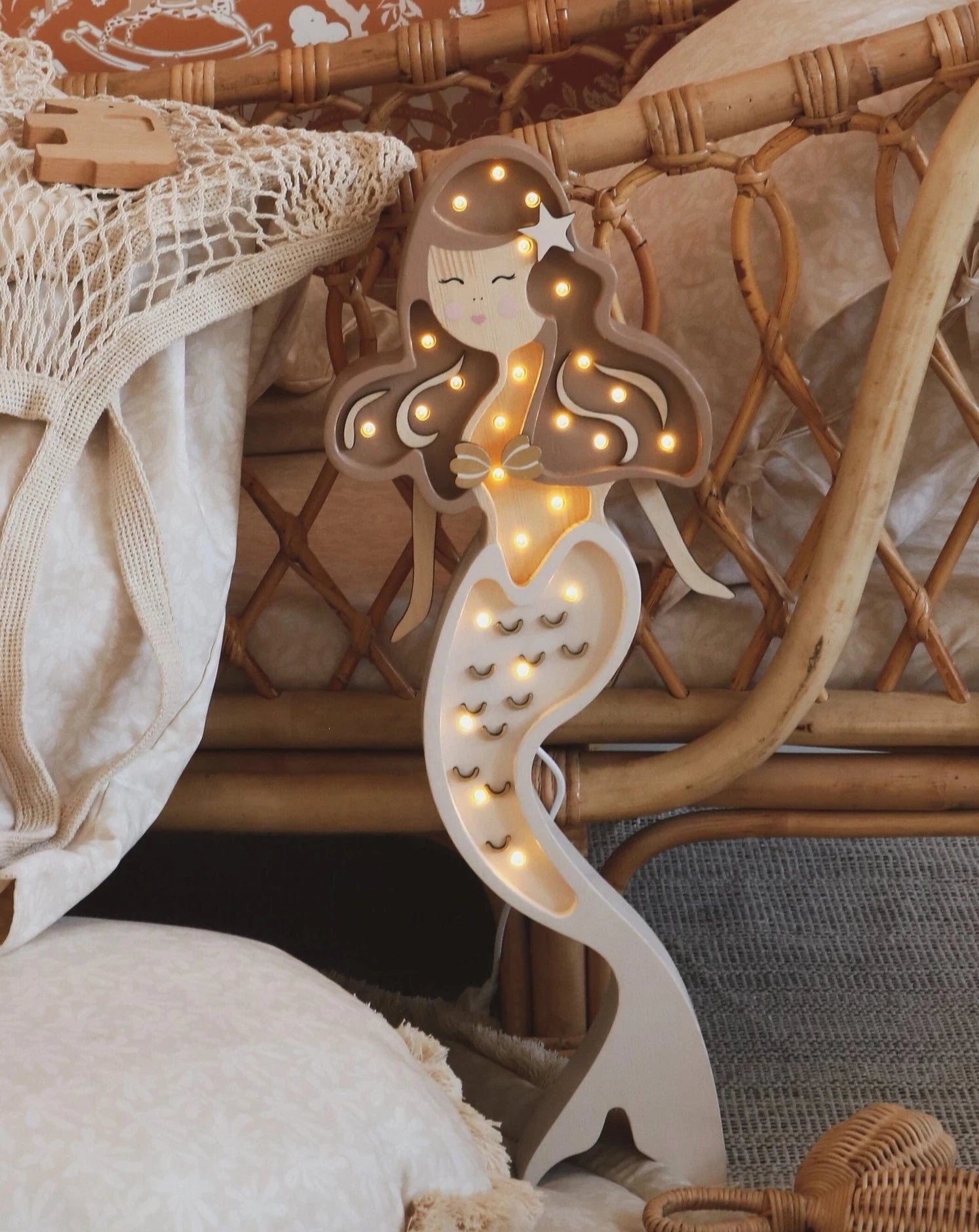 Mermaid Lamp Lighting Little Lights