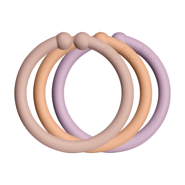Bibs Loops 12 Pk - Blush / Peach / Dusky Lilac Baby Essentials BIBS