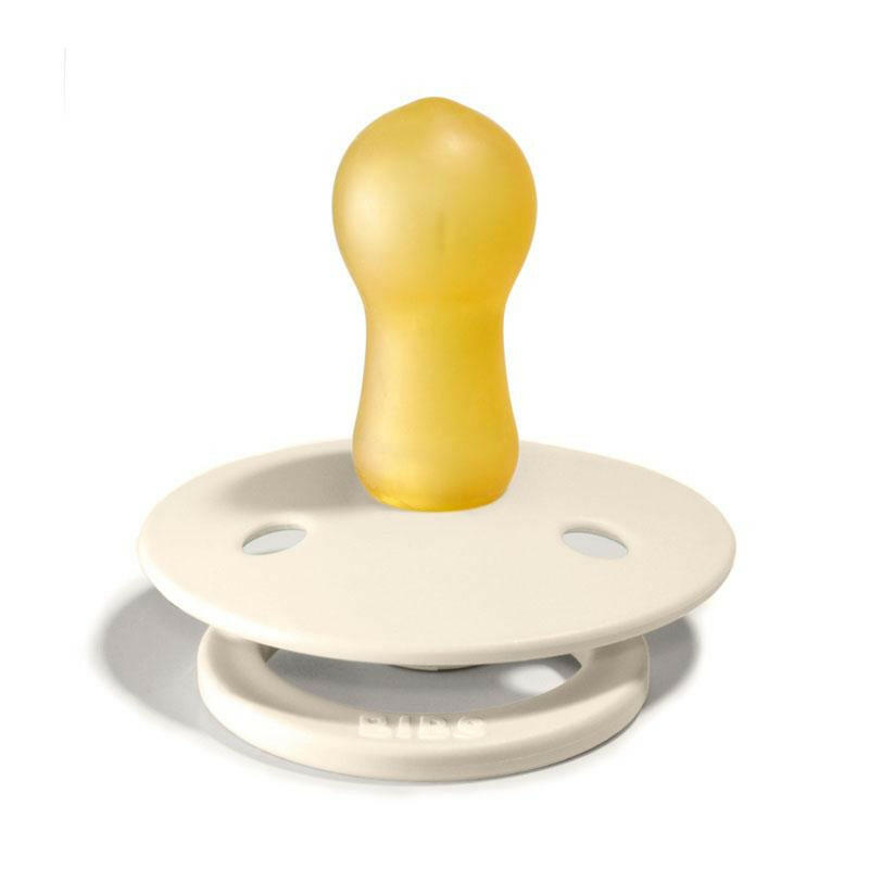 Bibs Pacifier 2 Pk - Blush Night/Ivory Pacifiers BIBS