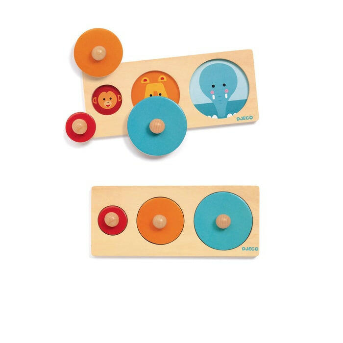 Biga Basic Wooden Puzzle Wooden Puzzle Djeco