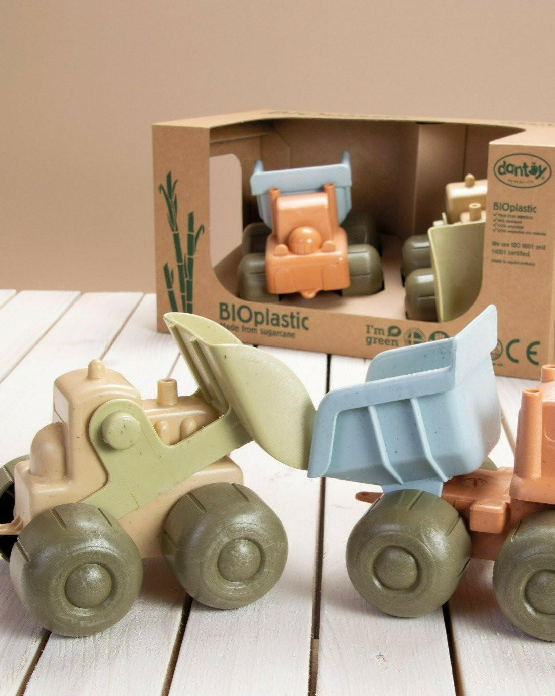 Bio Construction Vehicles set Cars Dantoy