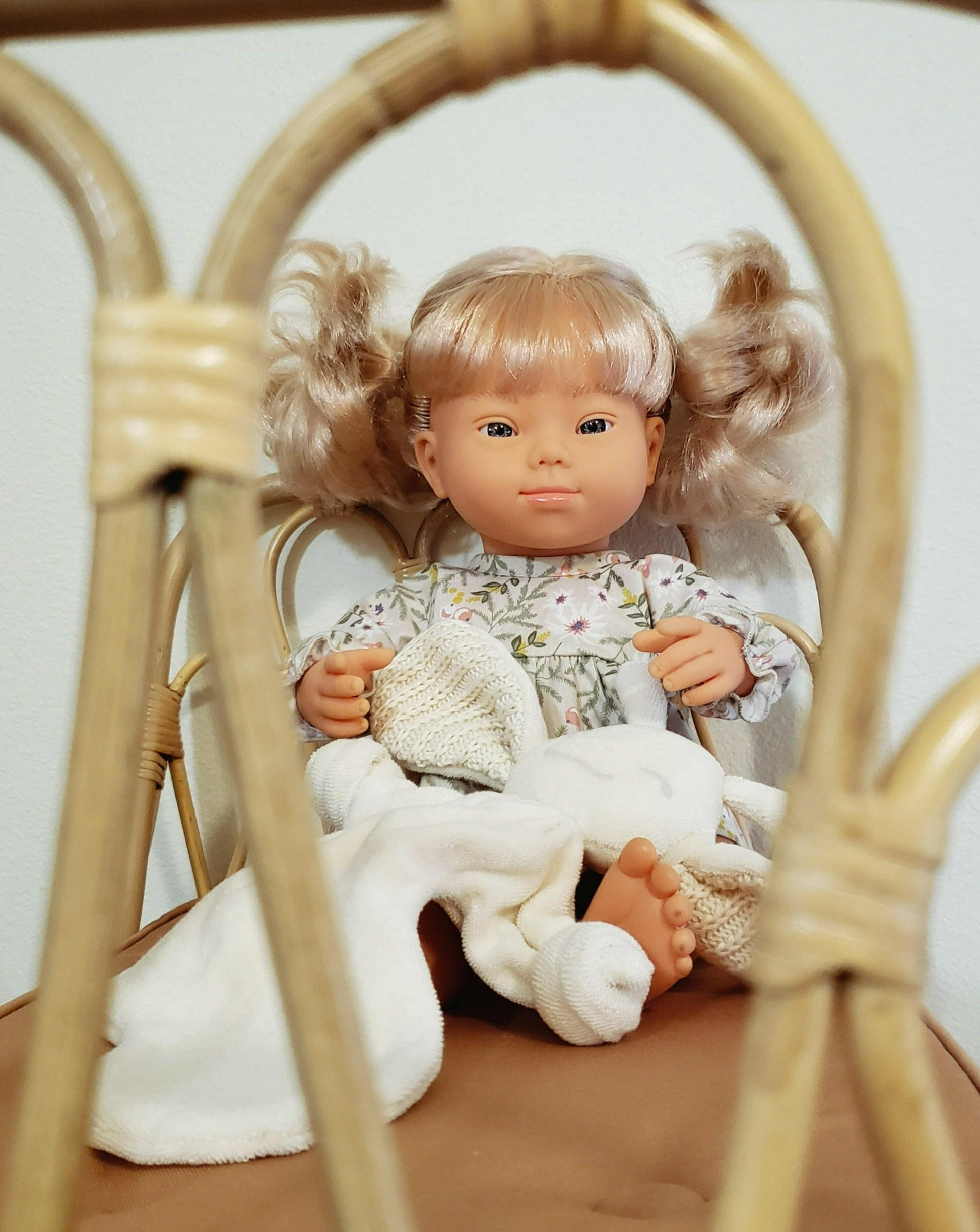 Baby Doll Girl with Down Syndrome - Ruby Dolls Miniland
