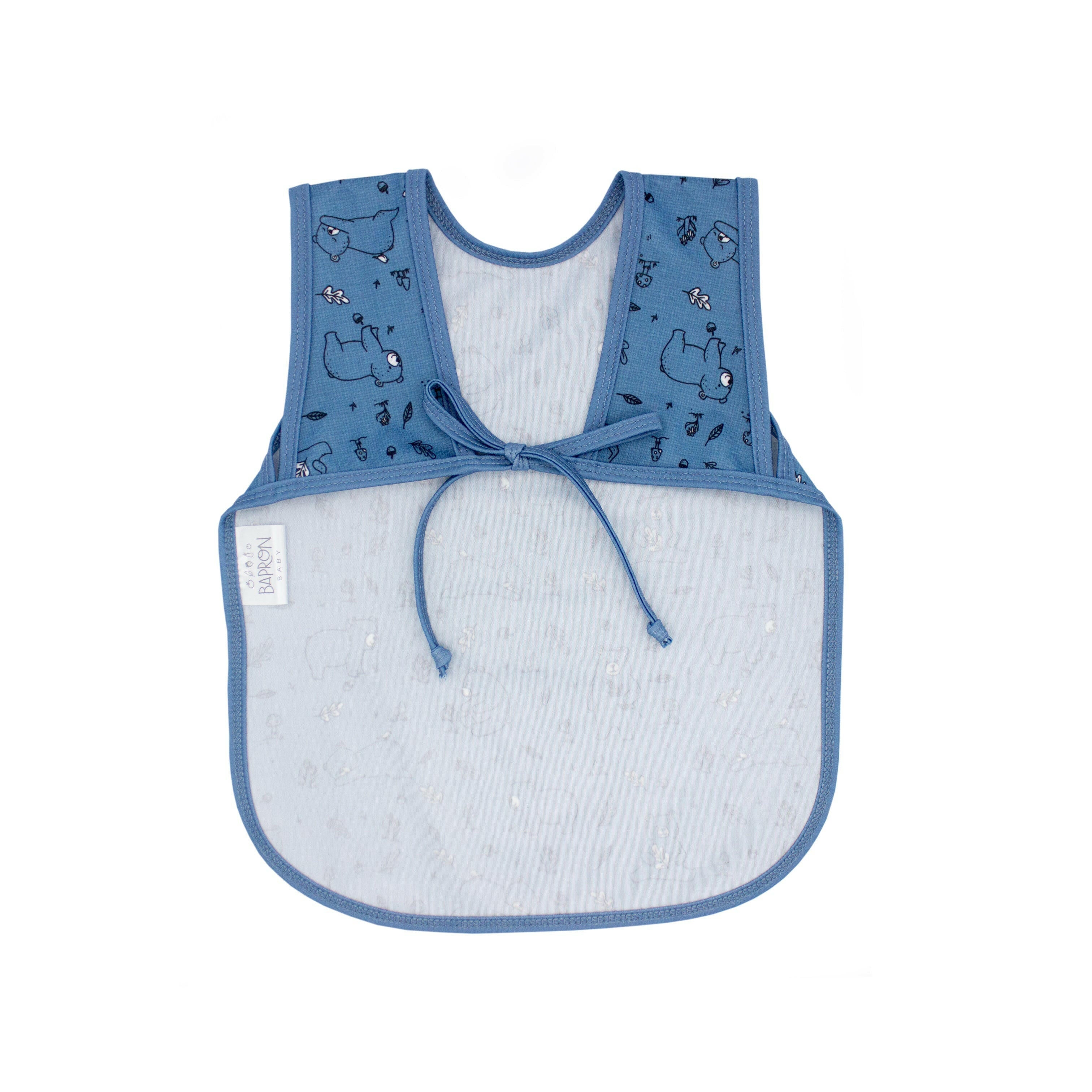 Bears In Blue Bapron BapronBaby