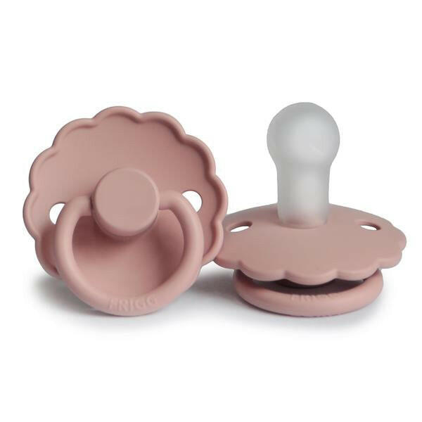 Frigg Daisy Silicone Pacifier - Blush Baby Essentials Mushie 0-6 months