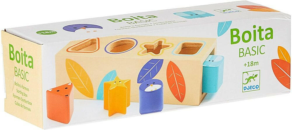 Boita Basic Shape Sorter Wooden Toys Djeco