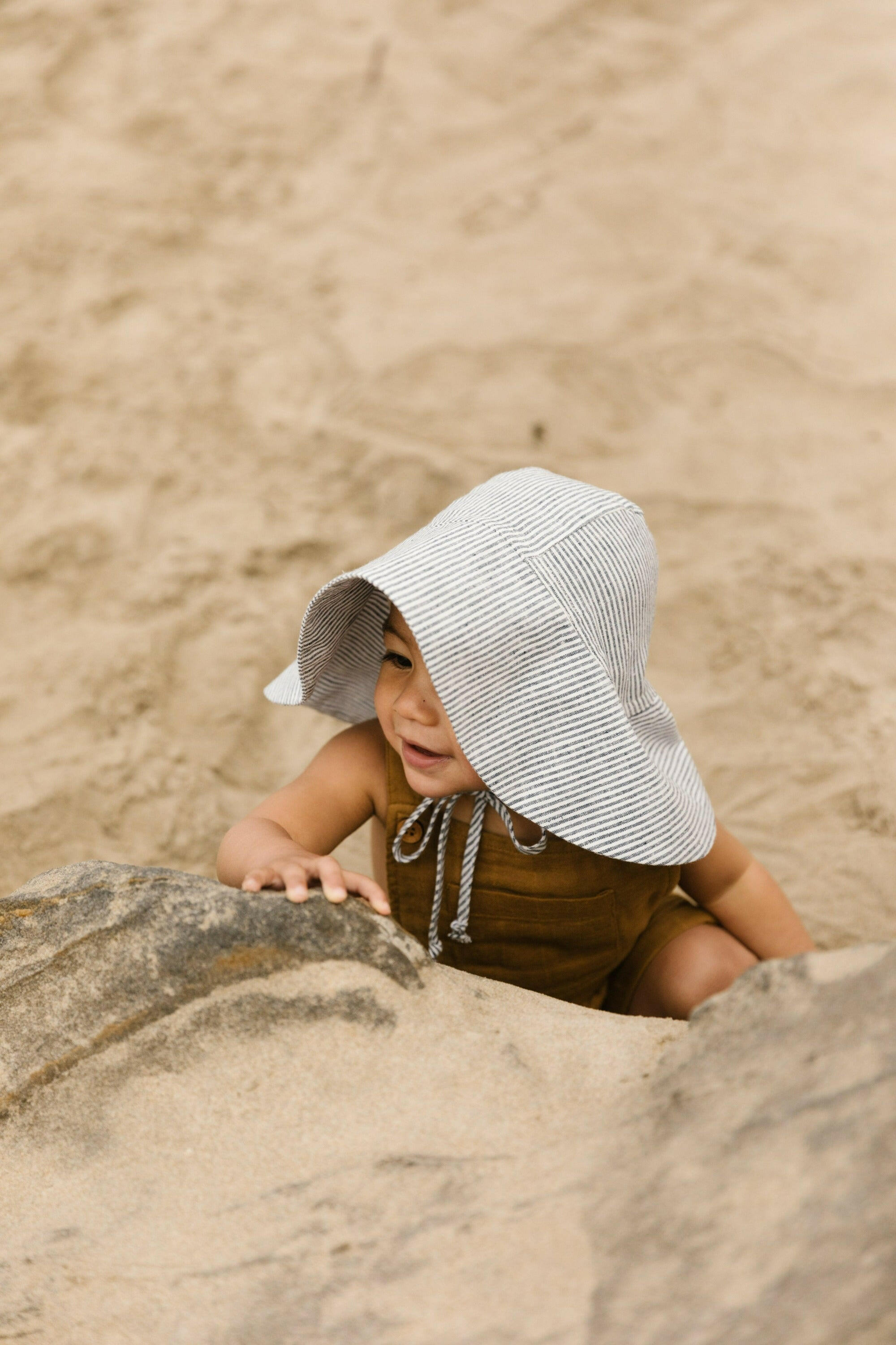 Island Stripe Sunbonnet Bonnets Briar Baby