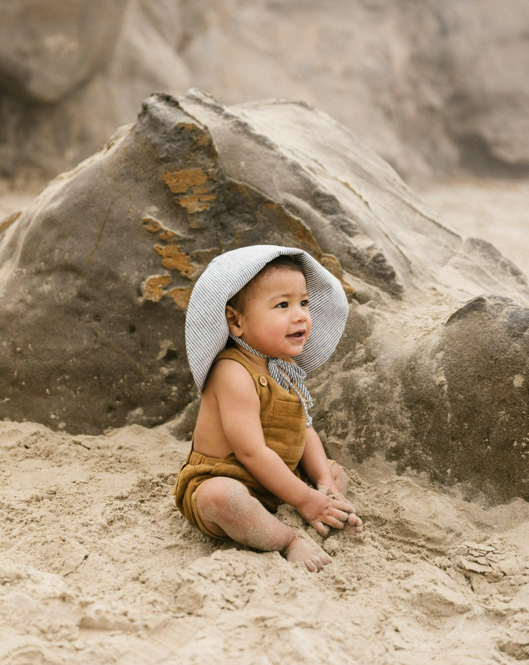 Island Stripe Sunbonnet Bonnets Briar Baby