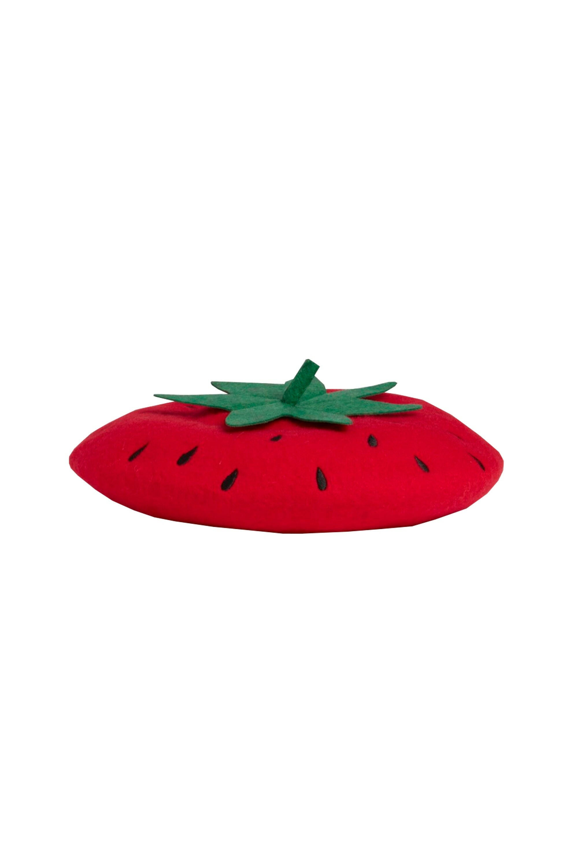 Bridgette Strawberry Beret  iloveplum