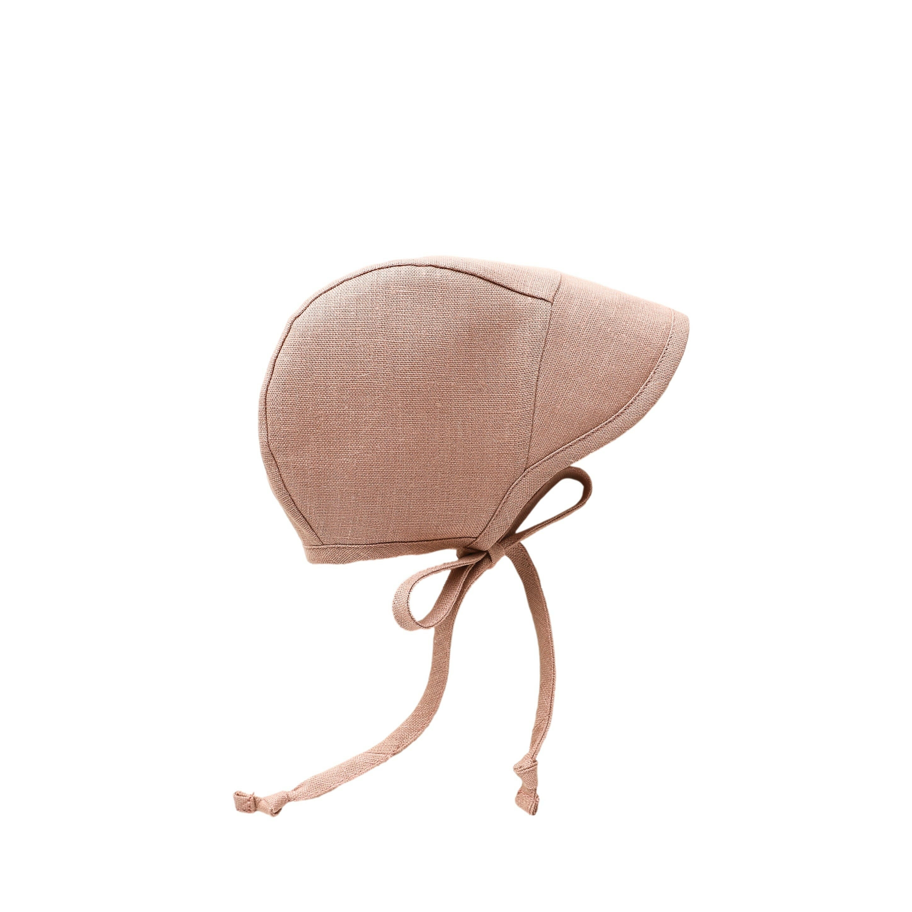 Brimmed Wren Linen Bonnet Cotton-Lined Bonnets Briar Baby®