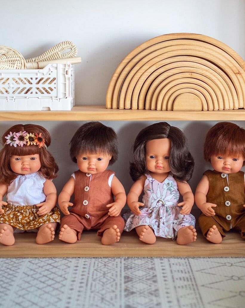 Baby Boy Doll - Brunette Dolls Miniland