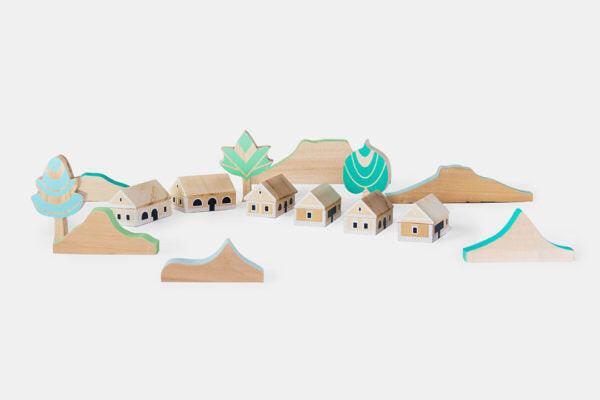 Balaton Uplands Building Blocks Wooden Toys Eperfa