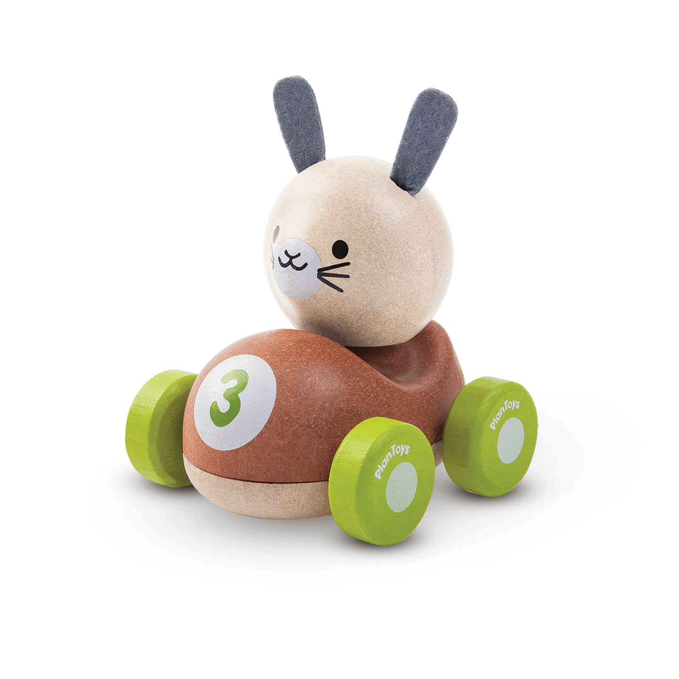 Bunny Racer Wooden Car PlanToys