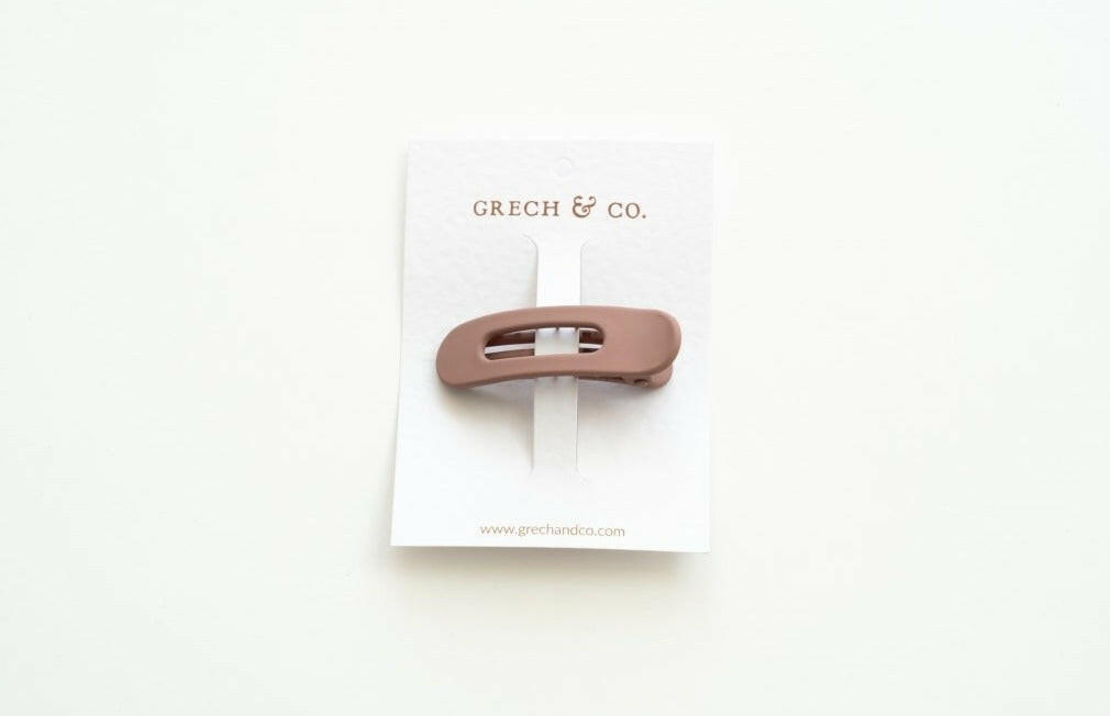 Grip Clips Recycled Plastic Hair Accessories Grech & Co. Burlwood