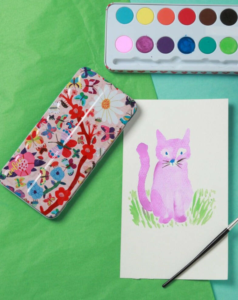 Butterflies 12-pod Watercolor Set Arts & Crafts eeboo