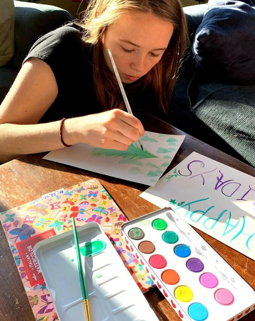 Butterflies Watercolor Pad Arts & Crafts eeboo