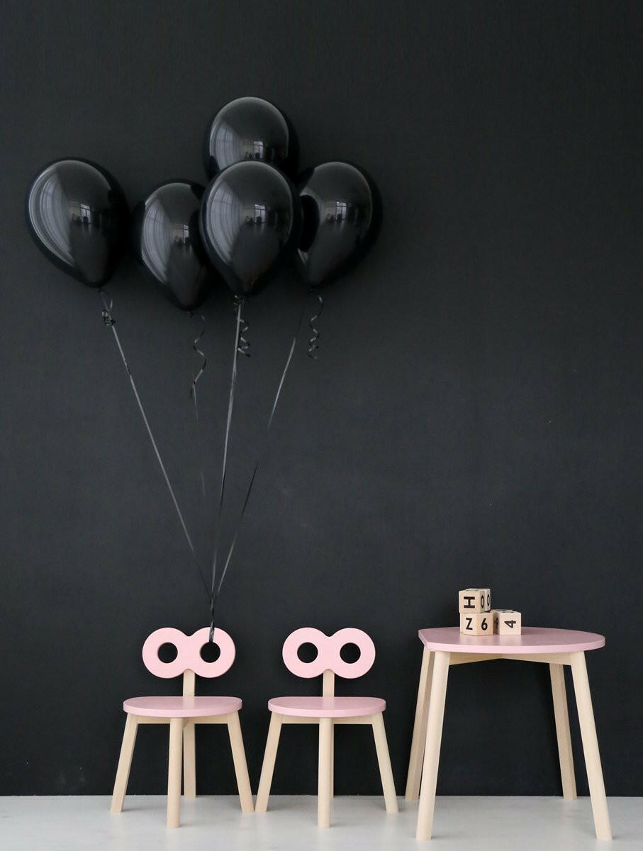 Half Moon Table In Pink Children's Furniture Ooh Noo