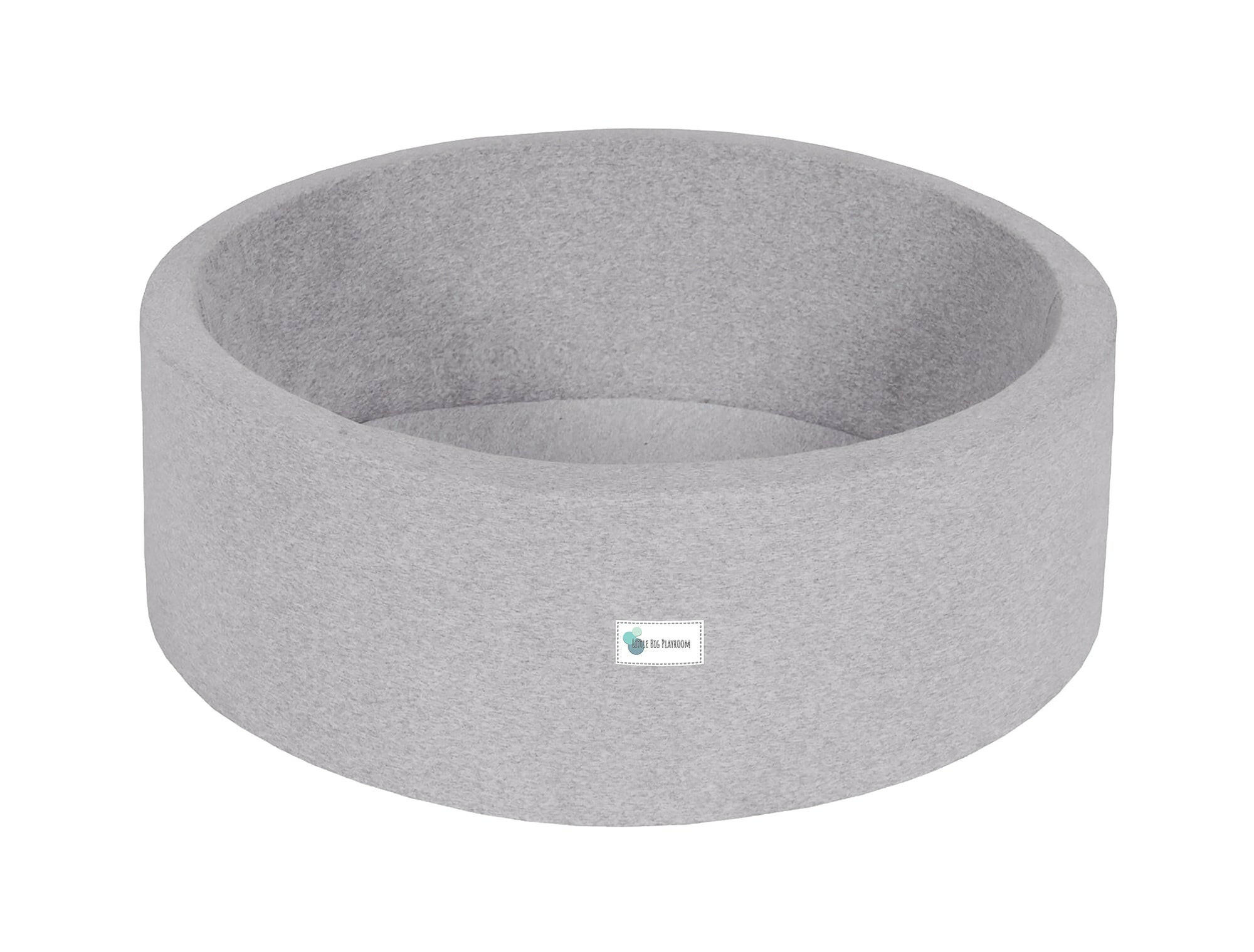 Classic Light Grey Ball Pit Cover Little Big Playroom