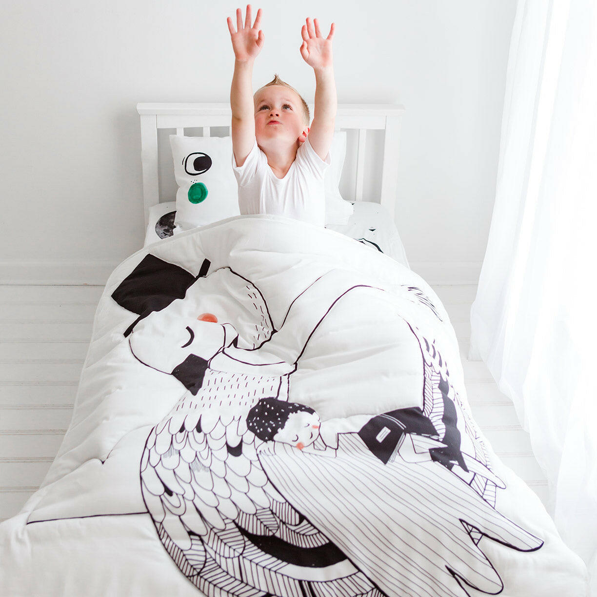 Swan Toddler Comforter Toddler Comforter Rookie Humans