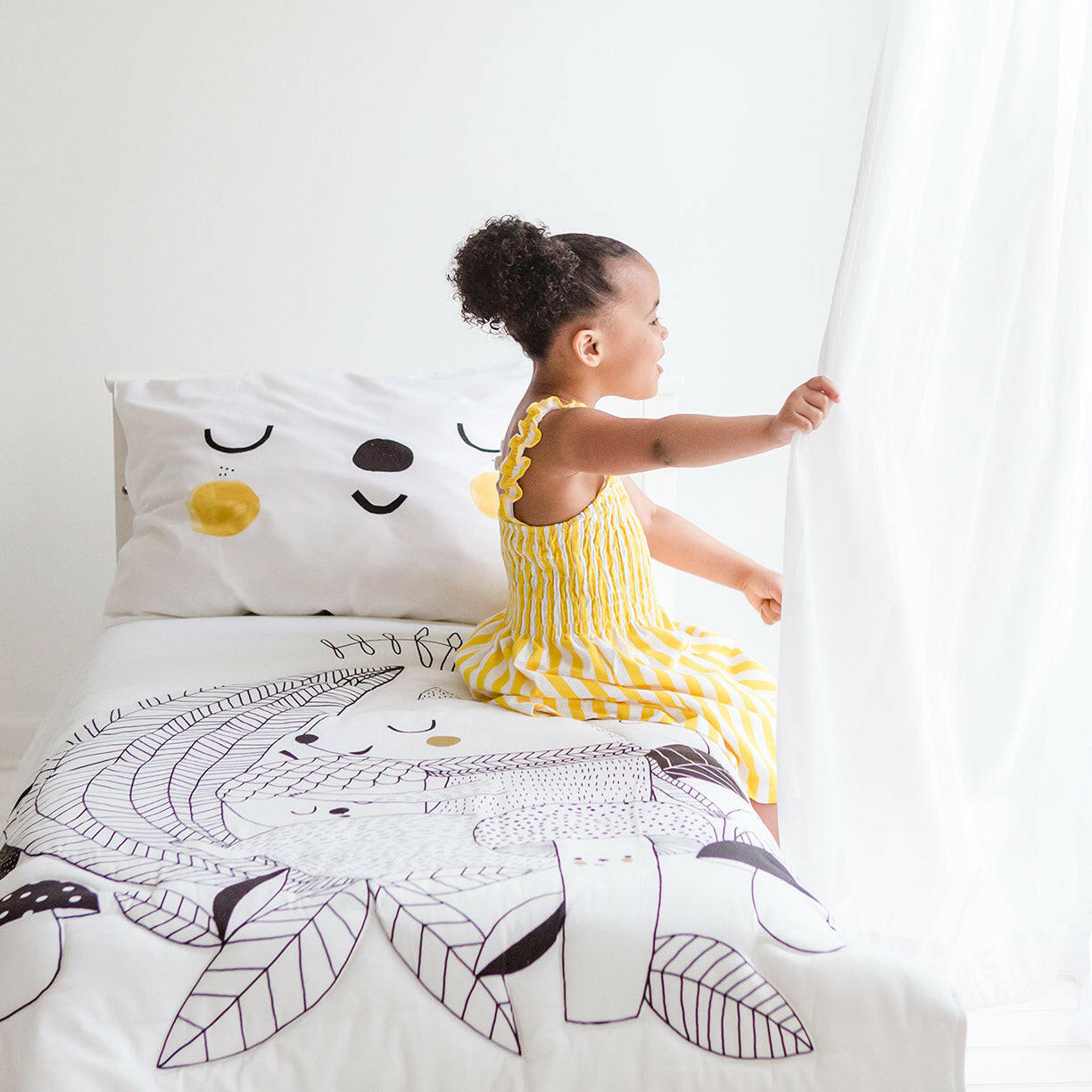 2-pack Happy Faces Standard Size Pillowcases Pillowcase Rookie Humans