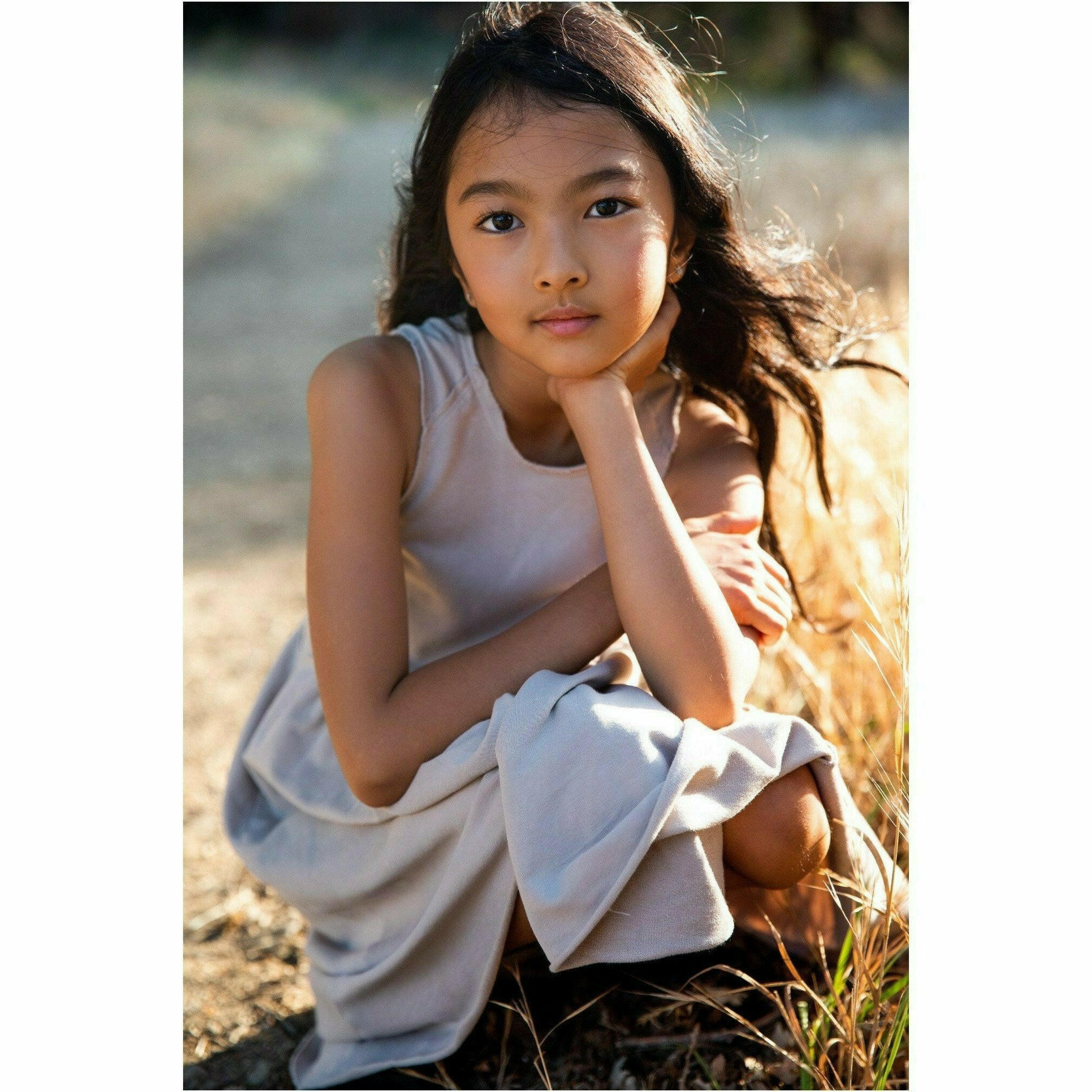 Organic Giselle Dress Tan Dresses Be Mi Los Angeles
