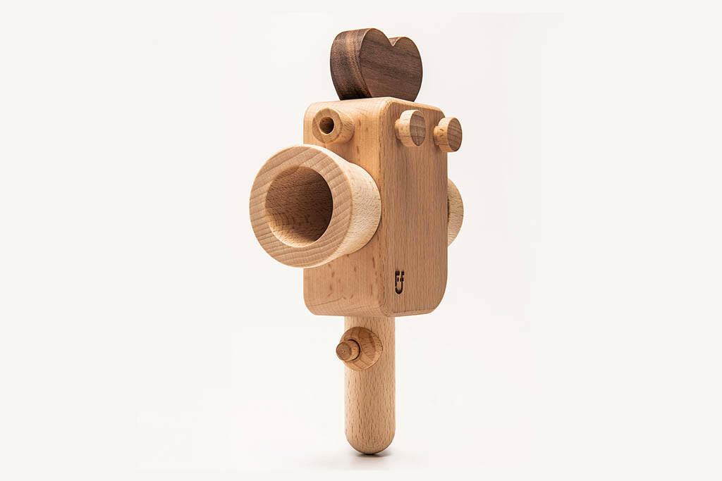 Super 8 Camera Wooden Toy Wooden Toys Father's Factory