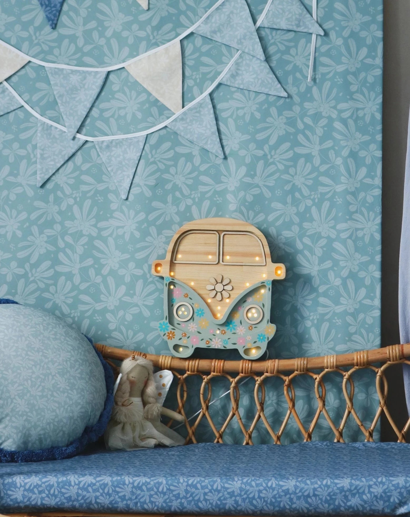 Camper Van Lamp - Flower Power Lighting Little Lights