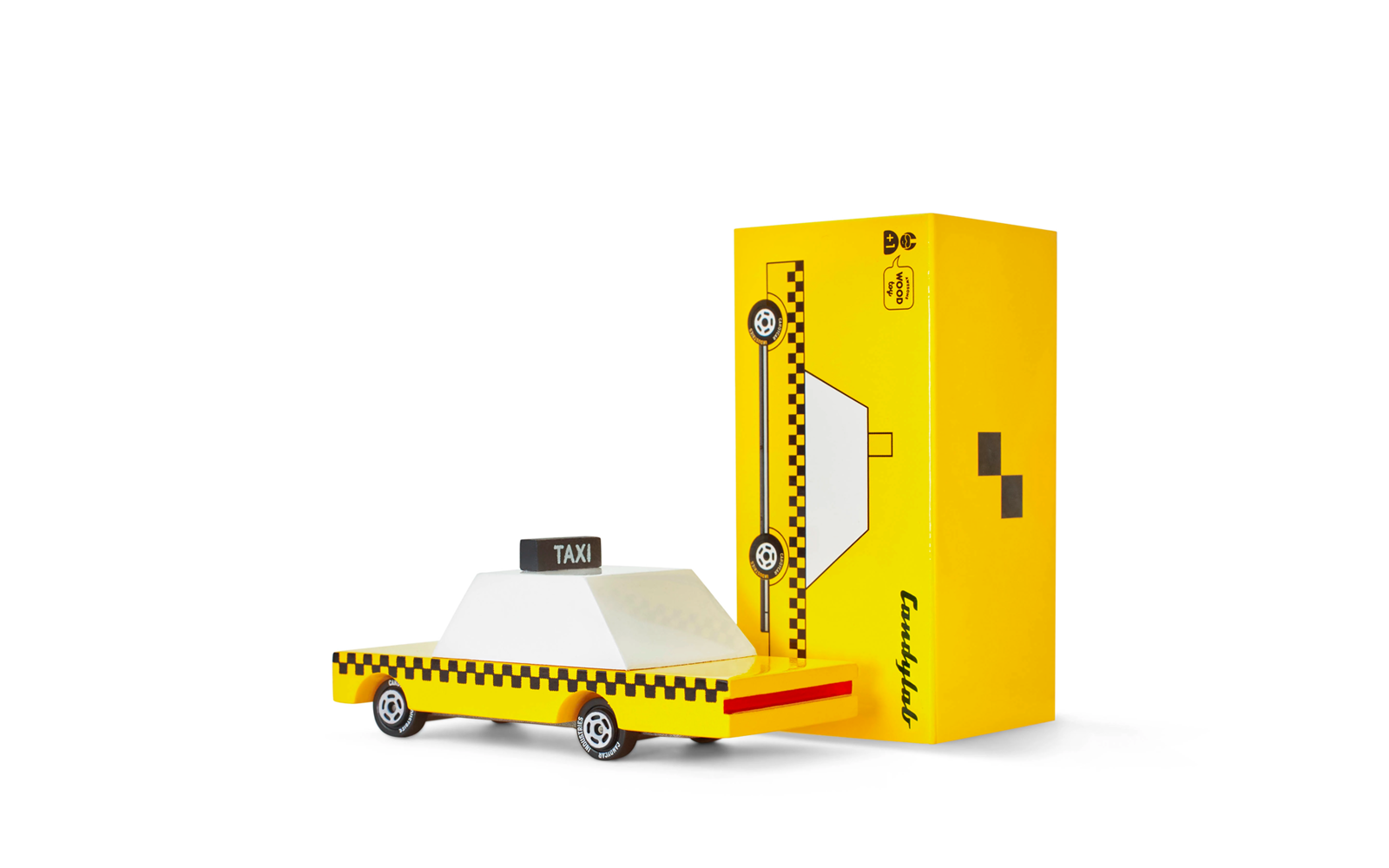 Yellow Taxi Cars Candylab Toys