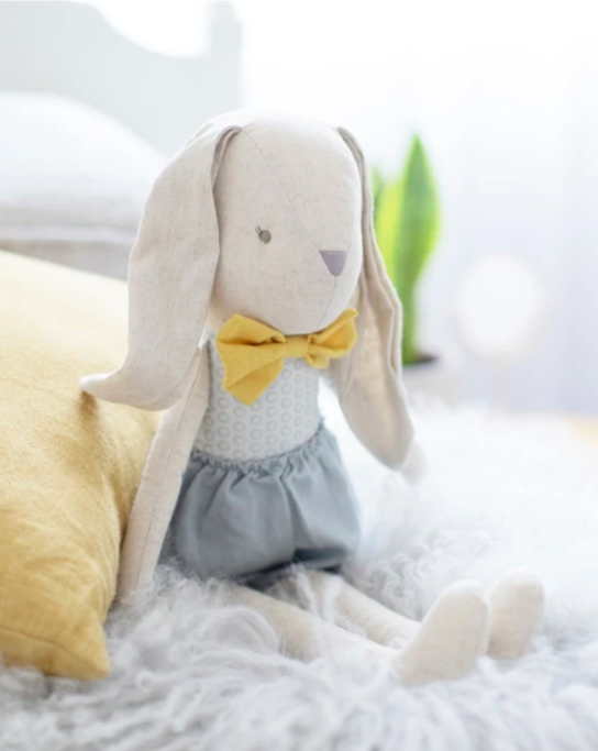 Baby Boy Bunny - Grey Butterscotch Kids Toys Alimrose