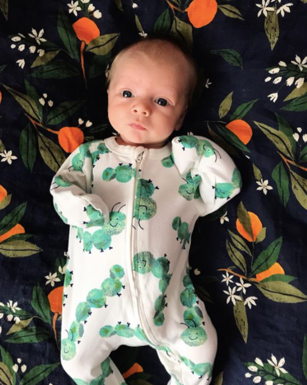 Orange Blossom Quilt Baby Essentials Clementine Kids