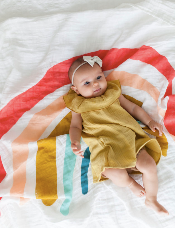 Rainbow Quilt Baby Essentials Clementine Kids