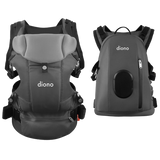 Diono - Carus 4-N-1 Baby Carrier - Light Grey