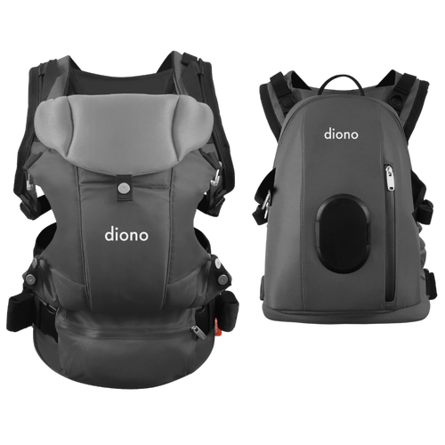Diono - Carus 4-N-1 Baby Carrier - Light Grey