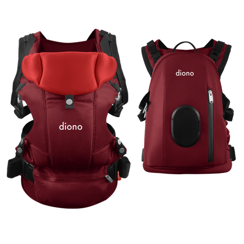 Carus Complete Baby Carrier Baby Carriers Diono Red