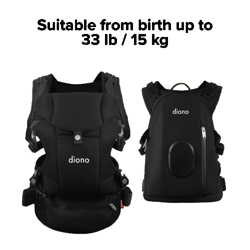 Diono - Carus 4-N-1 Baby Carrier - Weight Limits