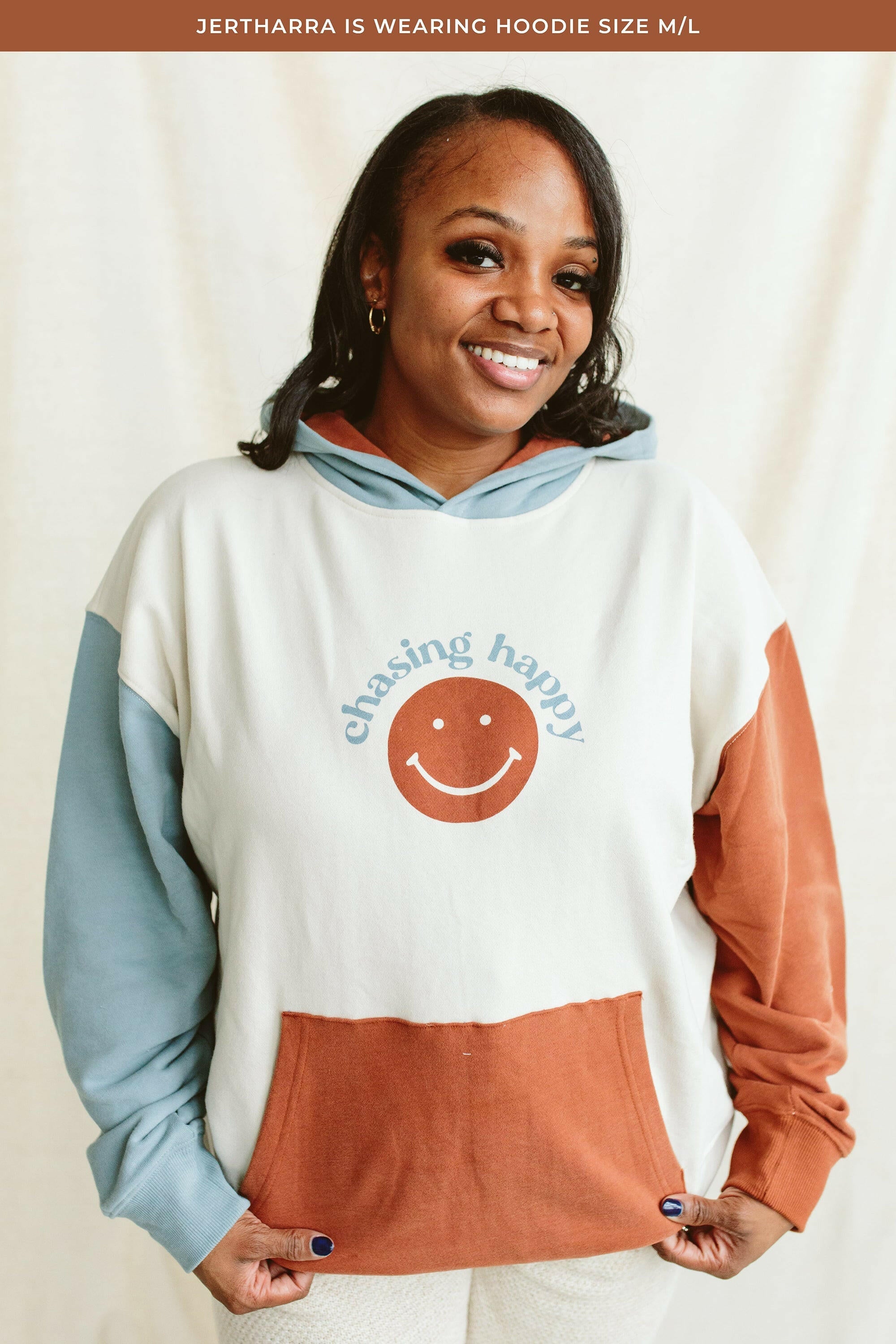 ADULT HOODIE | CHASING HAPPY womens apparel goumikids