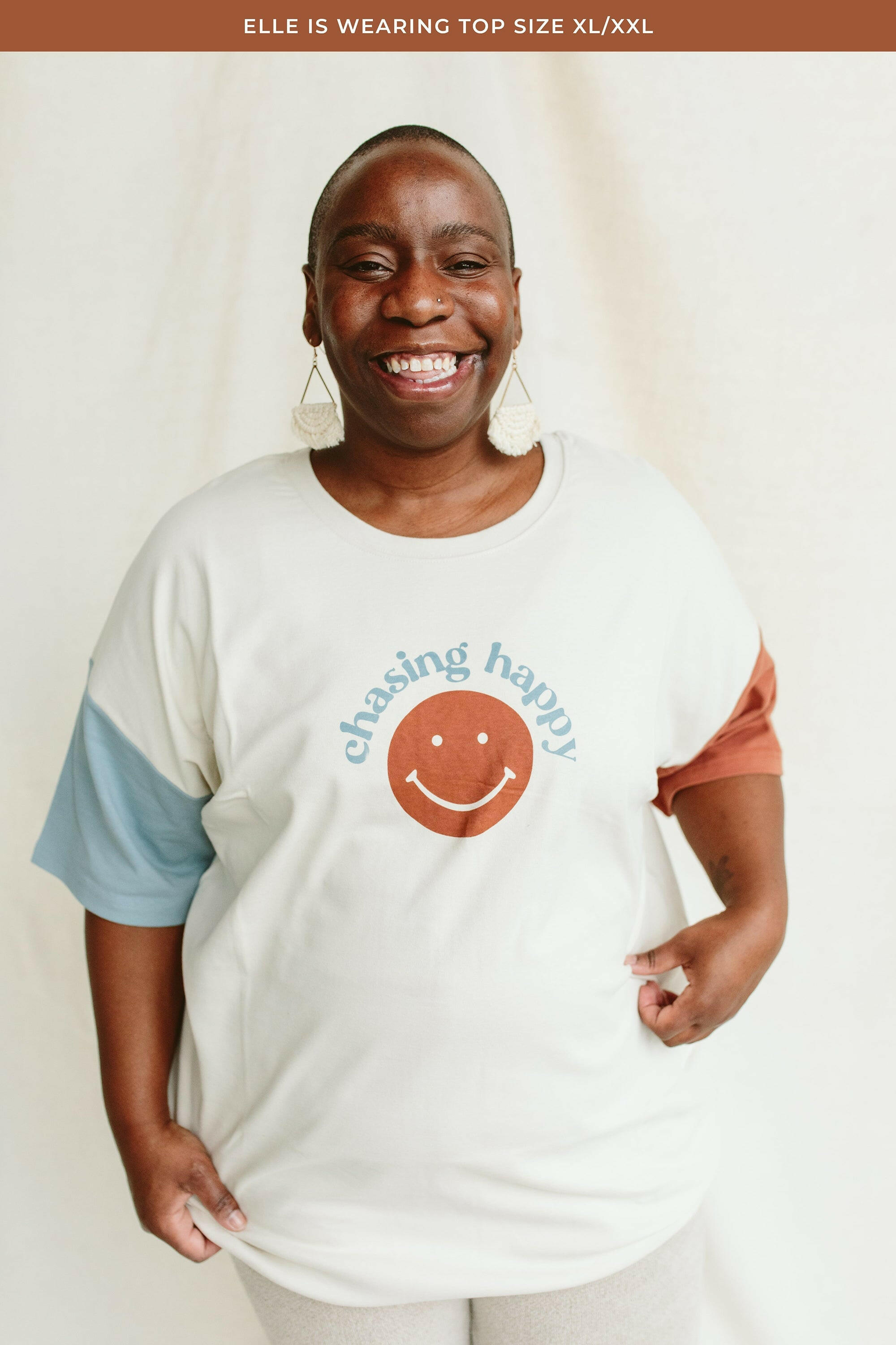 PARENT TEE | CHASING HAPPY womens apparel goumikids