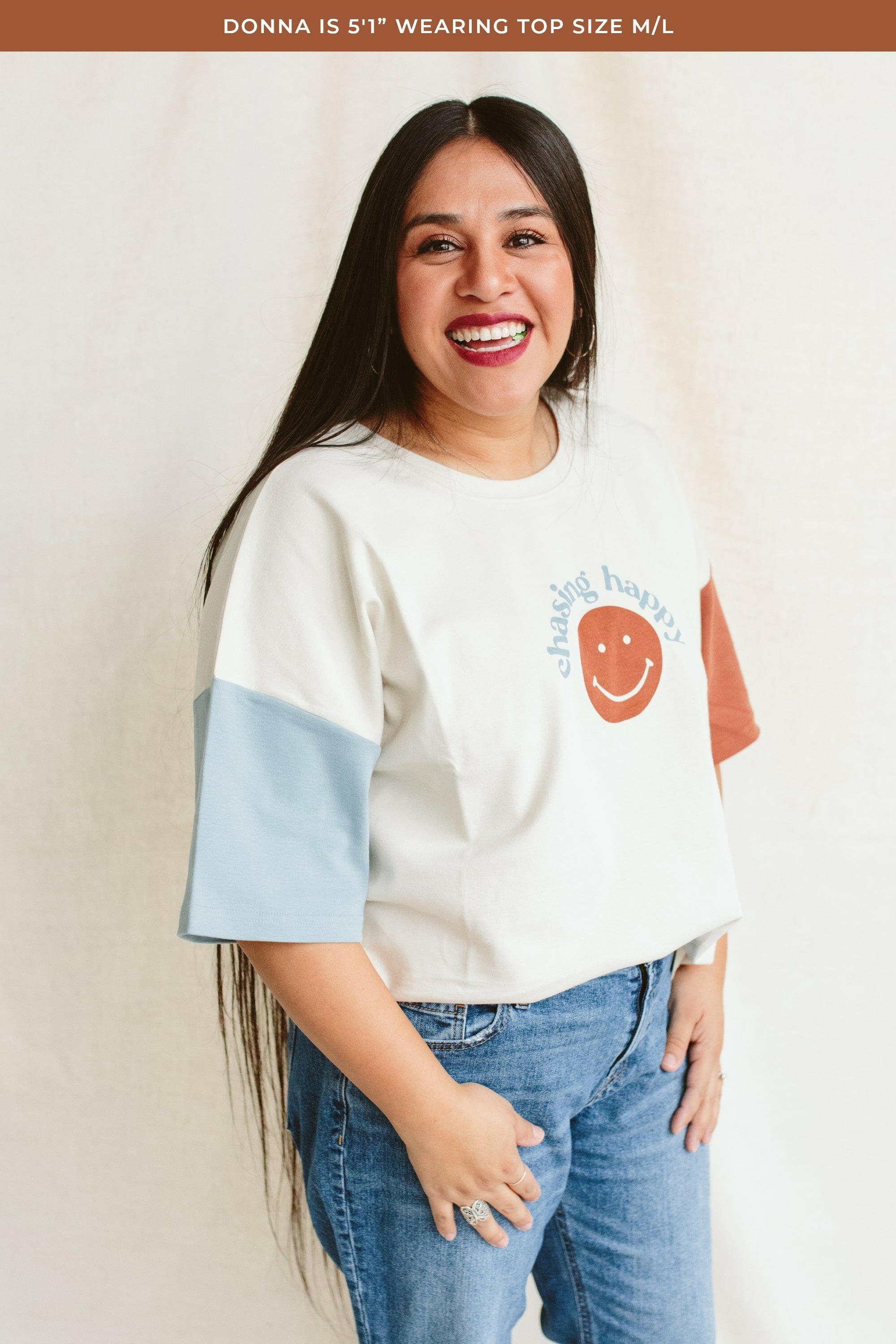 PARENT TEE | CHASING HAPPY womens apparel goumikids