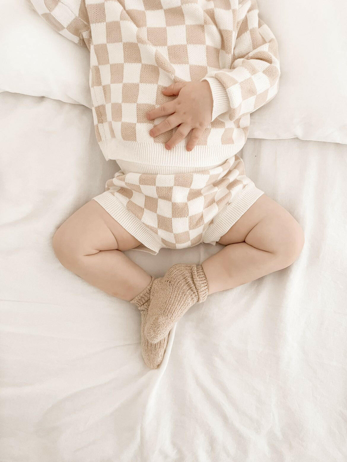 Checkered Jacquard Bloomers  Luna + Luca