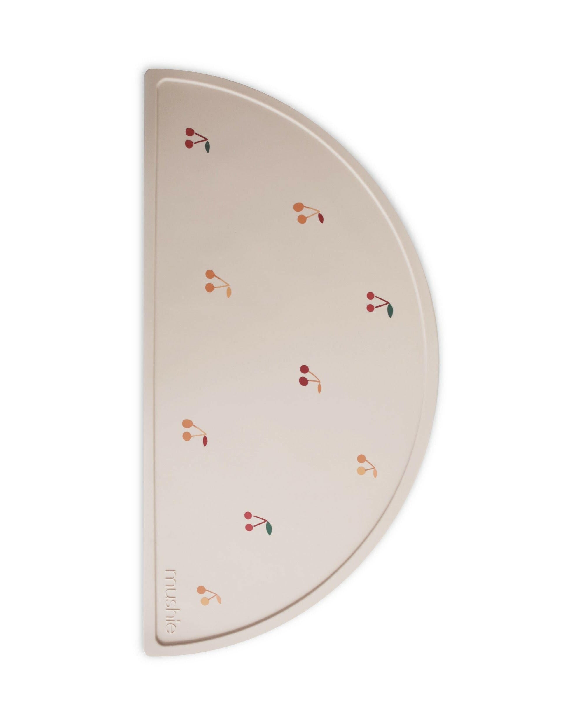 Silicone Place Mat Feeding Mushie Cherries