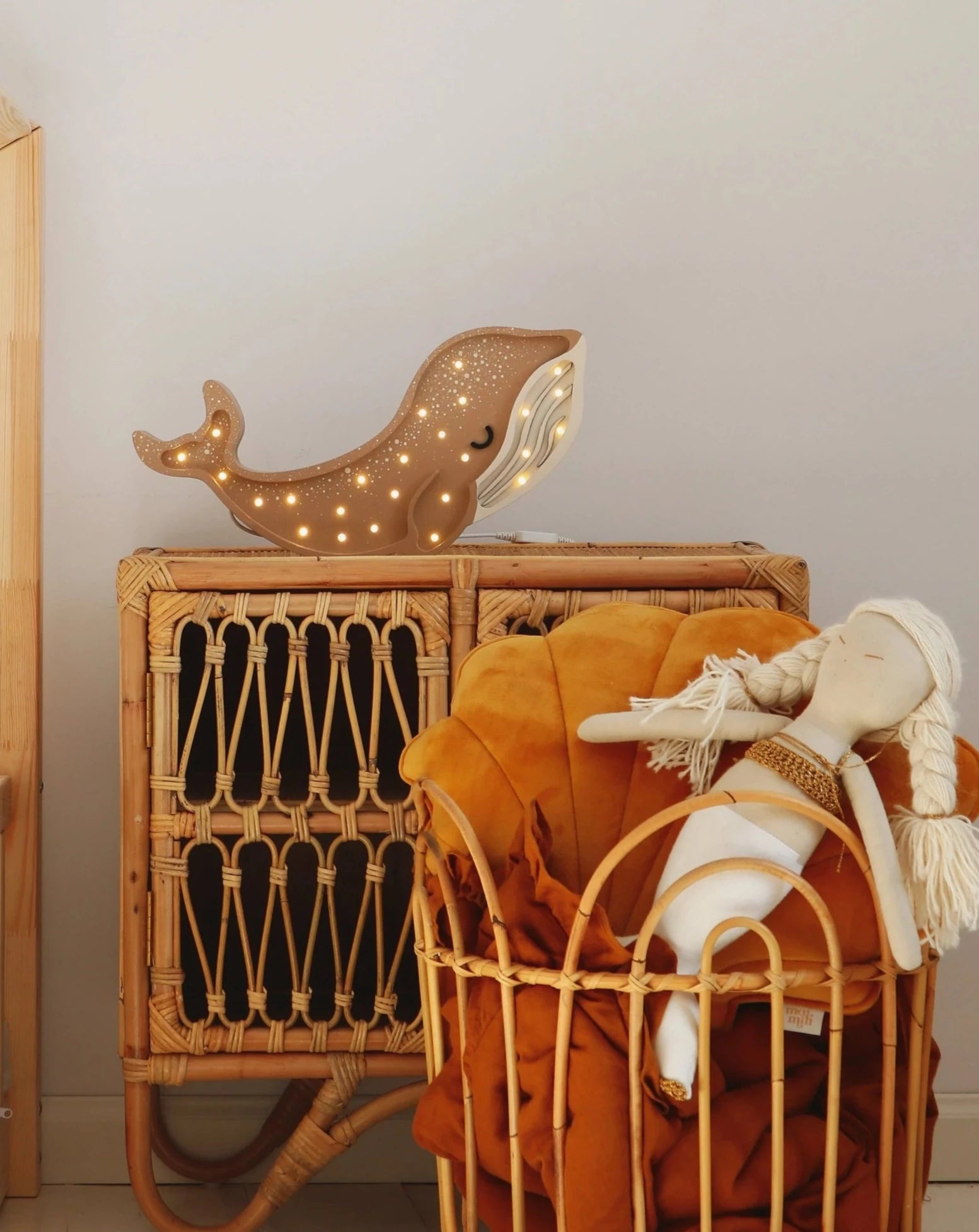 Little Lights Whale Lamp Lighting Little Lights