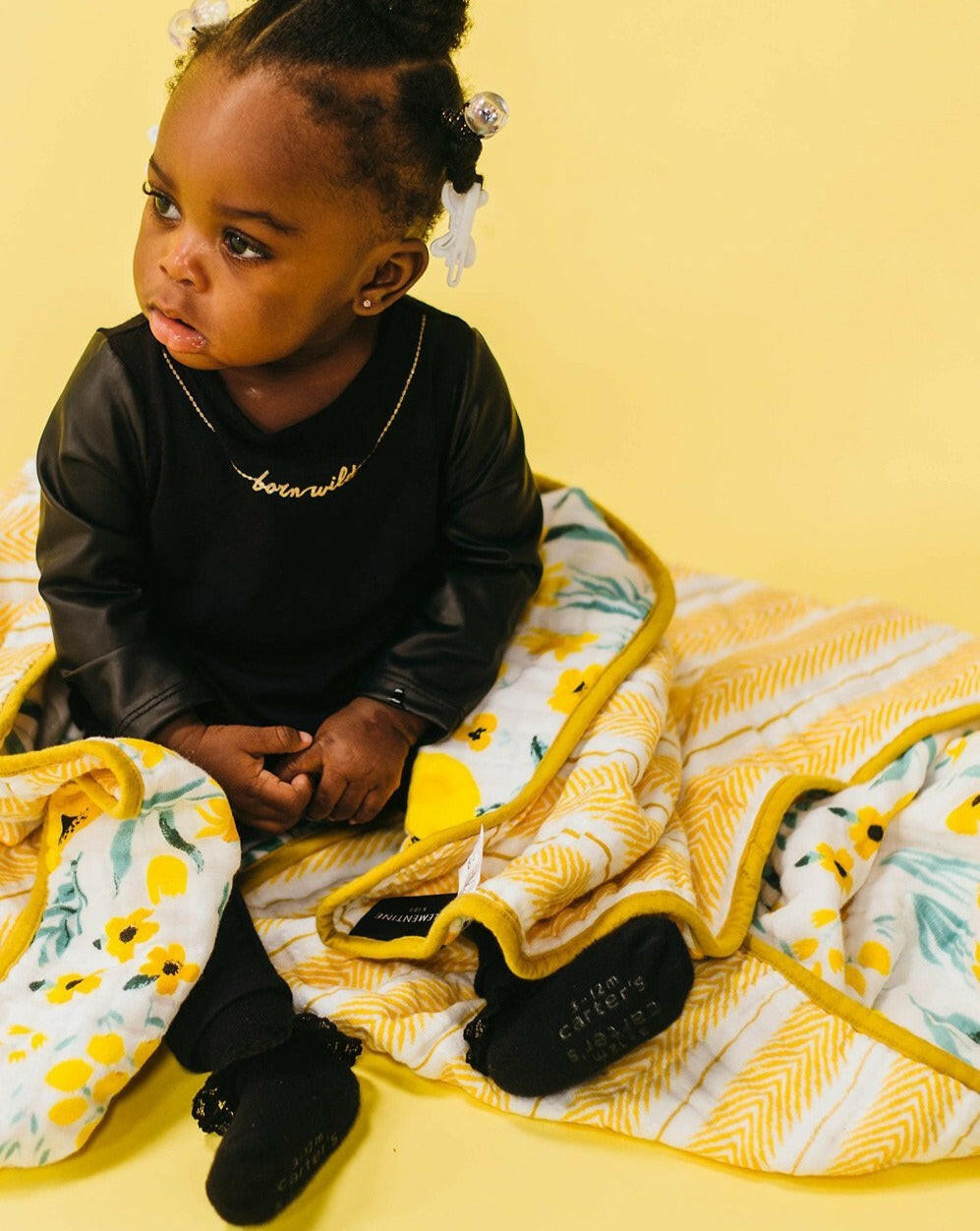 Buttercup Blossom Reversible Quilt Baby Essentials Clementine Kids