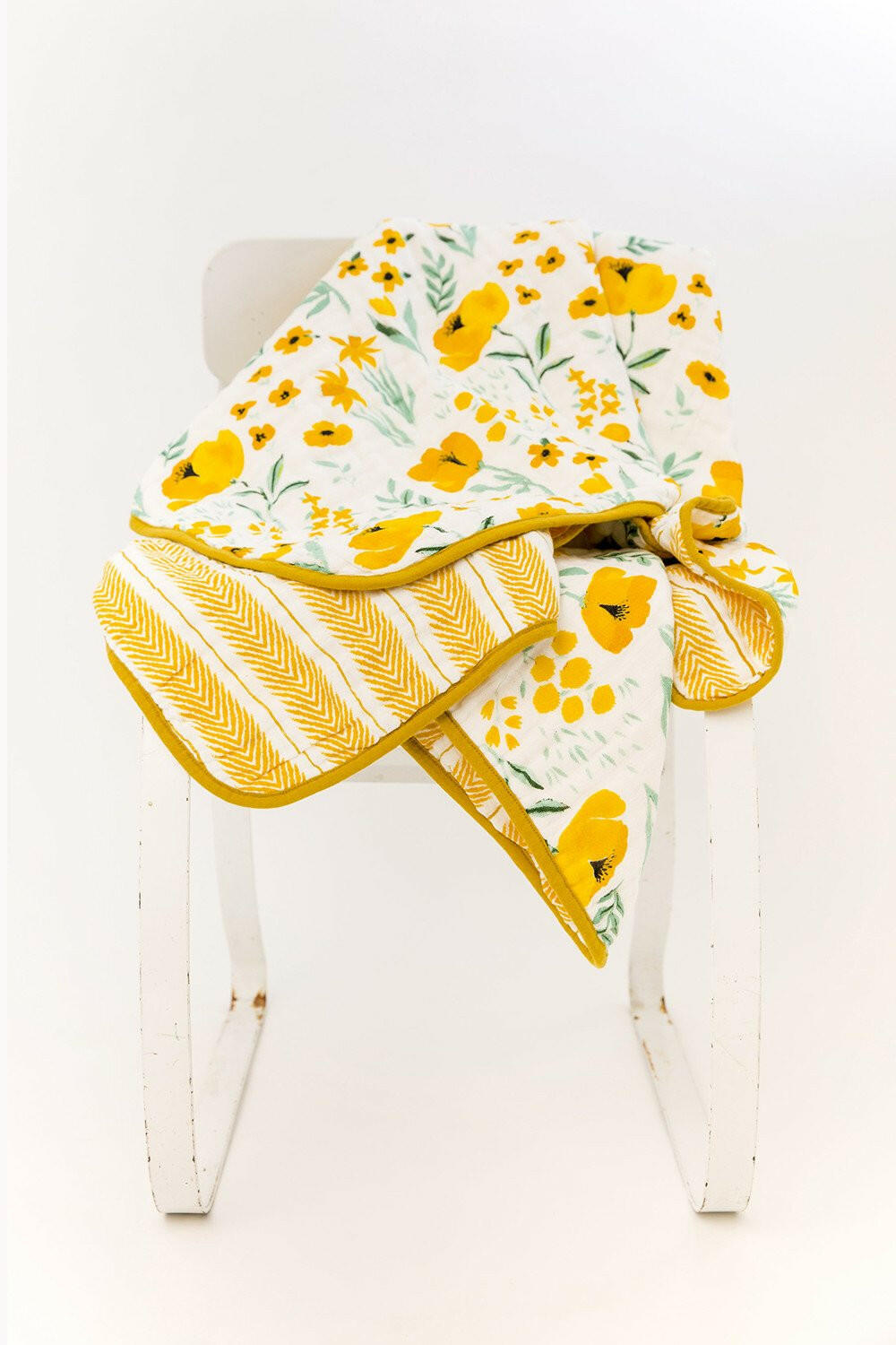 Buttercup Blossom Reversible Quilt Baby Essentials Clementine Kids