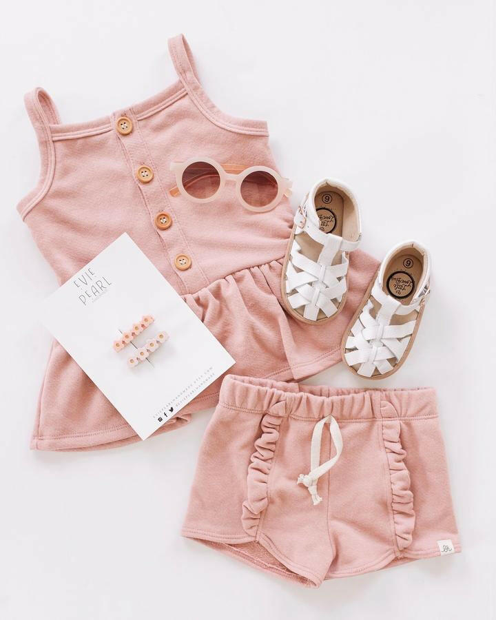 White Closed Toe Sandal Shoes Little Love Bug Co.